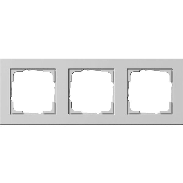 Gira Abdeckrahmen 3-fach E2 Grau 021337